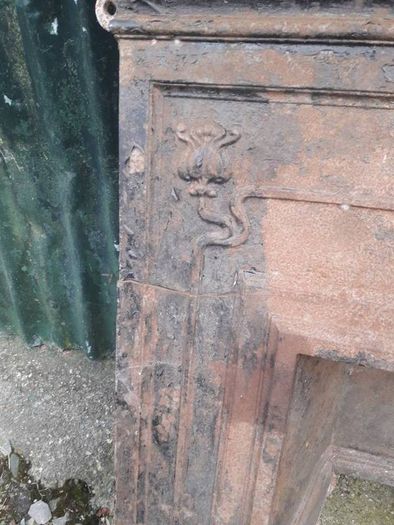 old style fire place