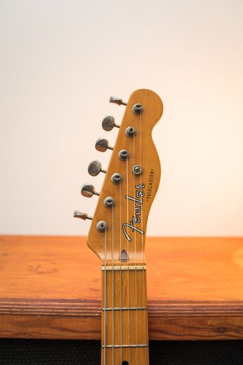 Fender American Vintage '52 Telecaster 1990s with Japanese Body - Butterscotch Blonde
