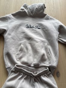 White fox tracksuit xs