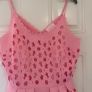 Pink flower dress size 10 Image 4