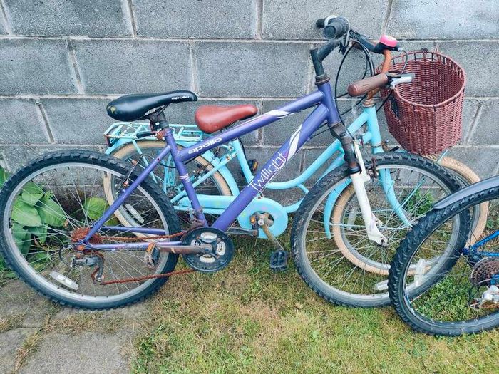 Scrap metal bikes