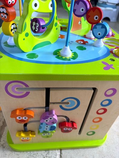 Hape Country Critters Wooden Activity Cube
