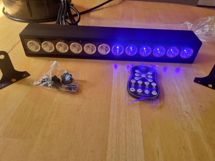 DJ Lights Bar with Remote Control Sound Activated