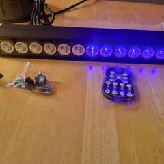 DJ Lights Bar with Remote Control Sound Activated