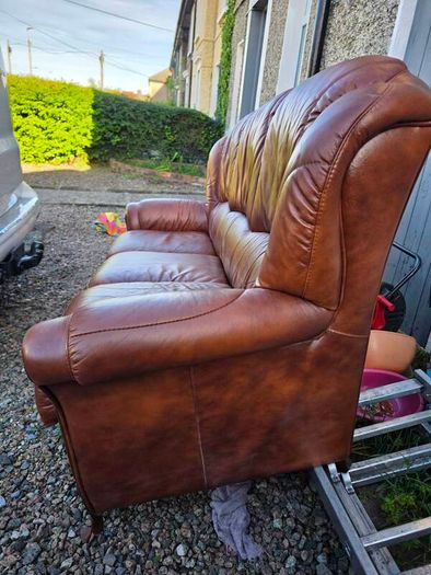 Sofa couch leather