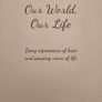 Our World Our Life. Being Expressions  Of Hope And Amusing Views Of Life. Published By Disabled Artists Association Cork. 2020. First Edition Large Volume Hardback In Very Good Condition. Image 7
