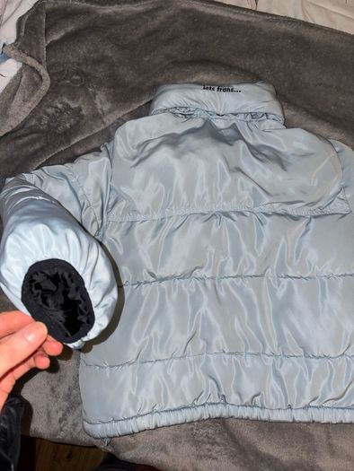 Baby Blue Puffer Iets Frans Coat