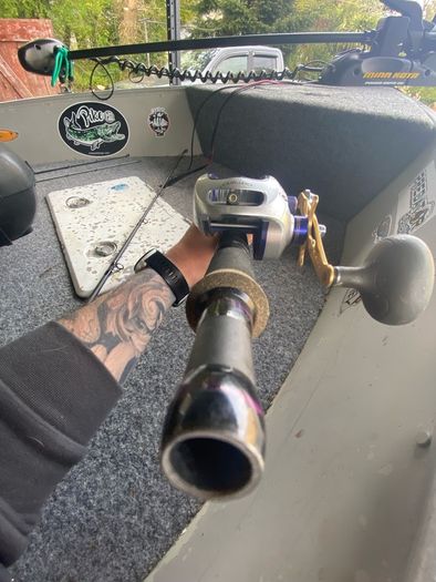 Shimano curado and jerk bait rod