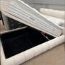King Size Bed with Electric Ottoman & Charging Ports - Excellent Condition Image 3