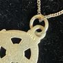 Celtic Sterling silver cross on 925 silver chain Image 2