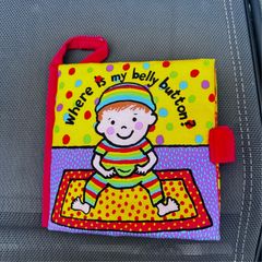 jollybaby soft book Brand New BellyButton