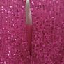 Ladies Lipsy Cerise Pink Sequin Top Size 10 Image 6