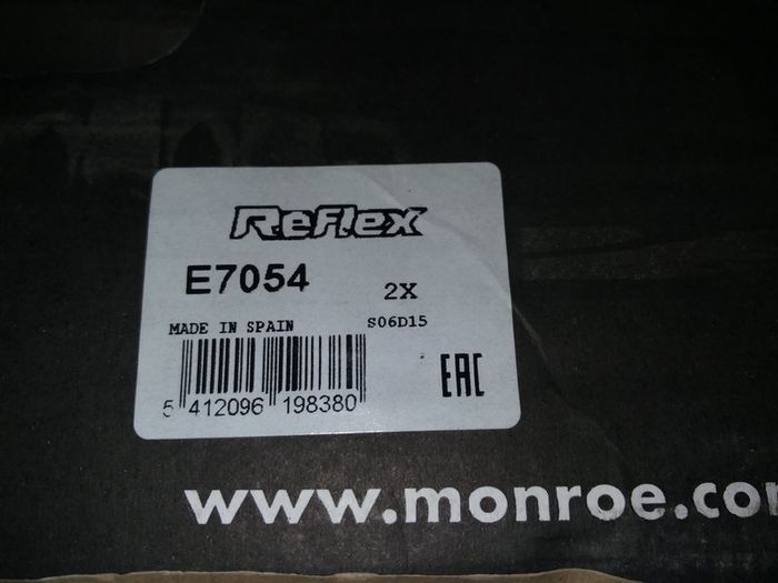 VW Seat Skoda Audi FRONT Shock Absorbers 50mm