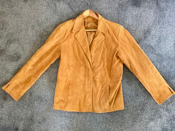 Ladies Suede Leather Jacket