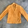 Ladies Suede Leather Jacket Image 3