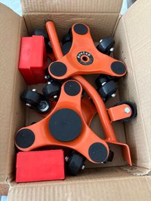 3 wheel four part furniture mover dolly set