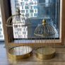 Gold decorative birdcages Image 4