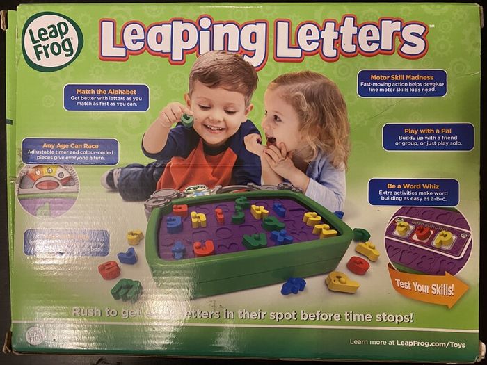 Leap Frog: Leaping Letters Game