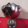 Francis Howard/ Sheffield Silver Plate/ pedestal bon bon dish Image 4