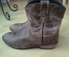 Cowboy Leather Boots Size Uk 6