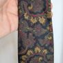 Christian Dior Tie Paris Paisley Silk Mens Vintage Designer Necktie Italy Image 10