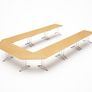 Folding Retangular Table - 1500w x 750d Image 7