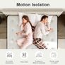 Double Mattress, 22CM Gel Memory Foam Pocket Sprung Mattresses with Breathable Soft Fabric for Cool Sleep, Mattresses Double for Pressure Relief, Medium Firm Mattress in a Box 135x190x22cm Image 3