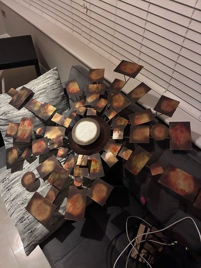 Metal wall art