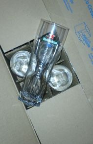 Heineken 00 Half Pint Glasses