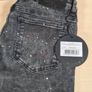 mens Siksilk jeans washed black bust knee riot denim Size Small W 30 L 34 Image 3