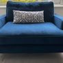 Content by Conran Navy Velvet Sofa Suite Image 10