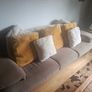 2 & 3 Seater Taupe/Fawn Sofa Set Image 3
