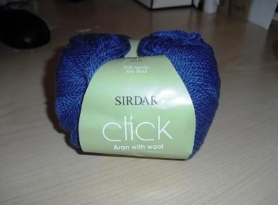 Sirdar Click Aran with wool