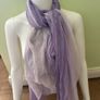 Purple scarf Image 2