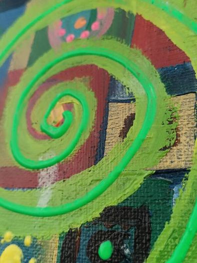 Lucia Cullinane Large Acrylic on Canvas