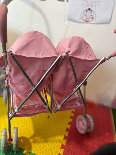 double dolls pram