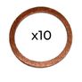 Copper Sealing Washer Mas 14x20x1.5 Pkg 10 Pcs Image 2