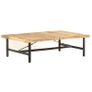 Coffee Table 142x90x42 cm Solid Mango Wood Image 5