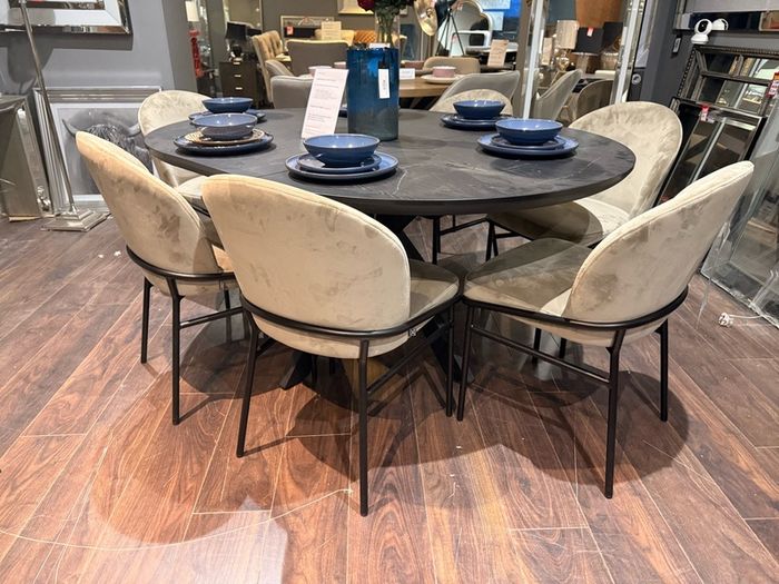 Dining  tables and chairs at the Outlet Store in Kimmage