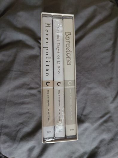 Whit Stillman Trilogy Criterion Bluray Boxset (New)