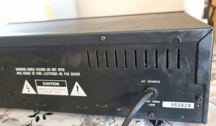 Stereo graphic equalizer Brand Acoustic Control - VQ-125, full working.