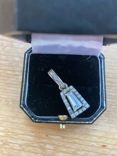 silver large pedant .