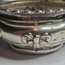 A sterling silver salt cellar by Walker & Hall, Birmingham, 1898 Image 8