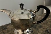 silver plated teapot