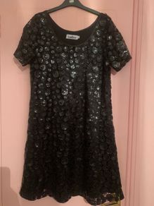 Vintage style black dress 12