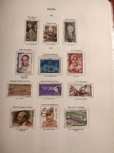 Stamp album 115 New Age