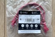 0.5m CAT6 RJ45 UTP Stranded Flash Moulded Network Cable Red.