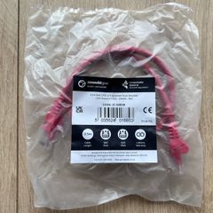 0.5m CAT6 RJ45 UTP Stranded Flash Moulded Network Cable Red.