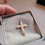 Gold 9k cross pendant Image 2