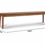 Dinning Table & Bench Image 6